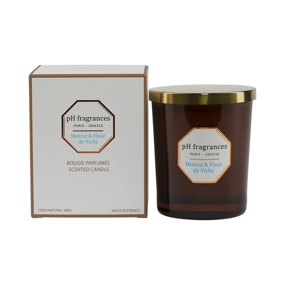 Bougie Mistral & Fleur De Vichy 2 Bougie Mistral & Fleur De Vichy – Image 2
