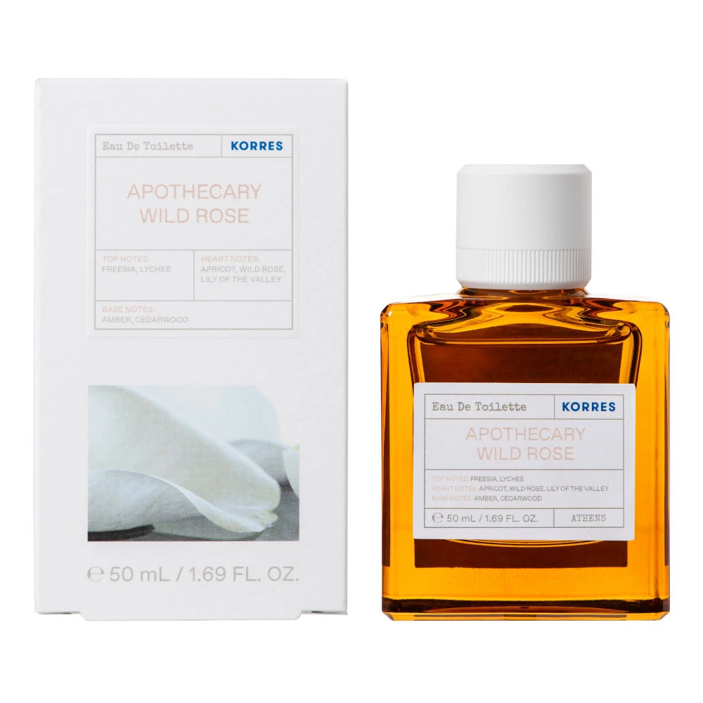 KORRES Eau De Toilette Apothecary Wild Rose 50ml 1 KORRES Eau De Toilette Apothecary Wild Rose 50ml