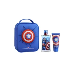 Captain America Sac 3D EDT 100 Ml + GelDouche 75 Ml