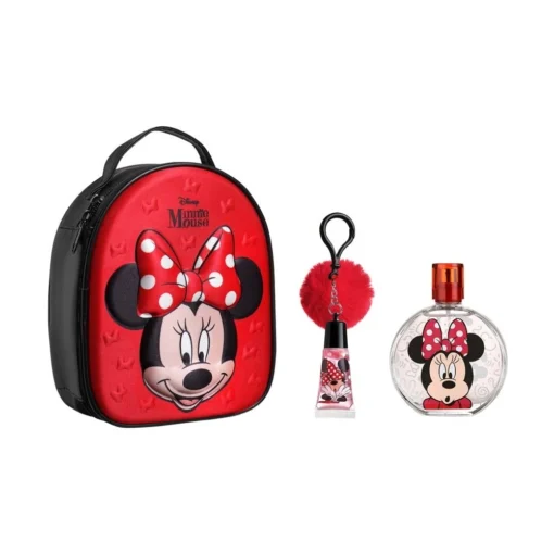 Disney Minnie Sac 3D EDT 100 Ml + Brillant à Lè Vres -France Cadeau Soldes 2024 294243 air val minnie sac 3d edt 100 ml brillant a levres coffret eau de toilette 1 un 1000x1000 1