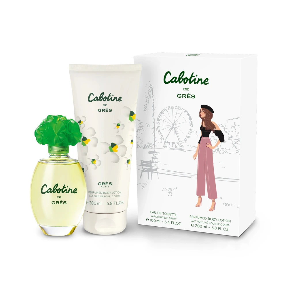 COFFRET CABOTINE (EdT100 /BL200ml) 1 COFFRET CABOTINE (EdT100 /BL200ml)