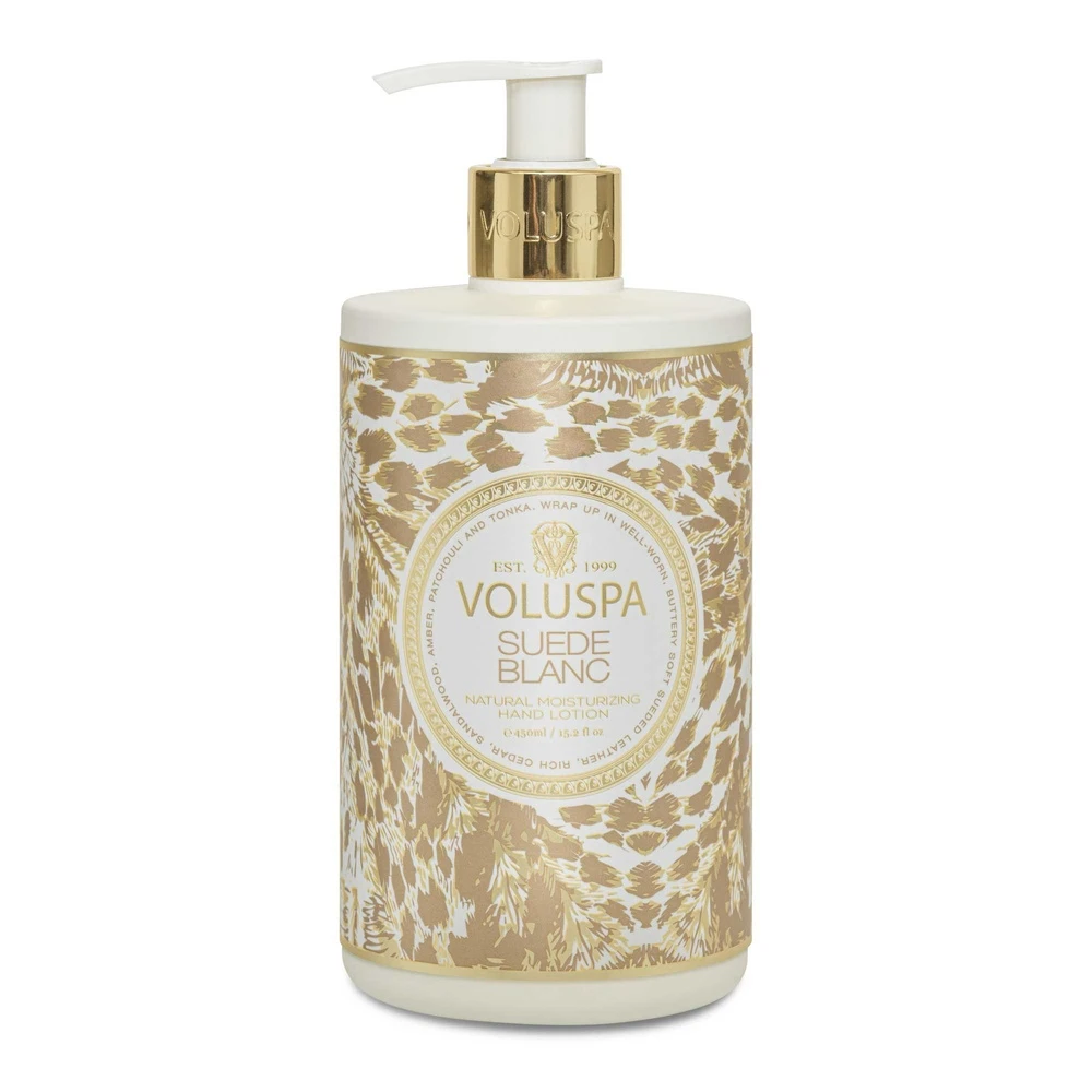 Voluspa SUEDE BLANC LOTION 1 Voluspa SUEDE BLANC LOTION