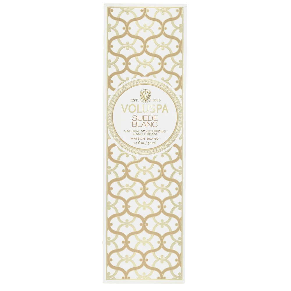 Voluspa SUEDE BLANC HANDCREAM 3 Voluspa SUEDE BLANC HANDCREAM – Image 3