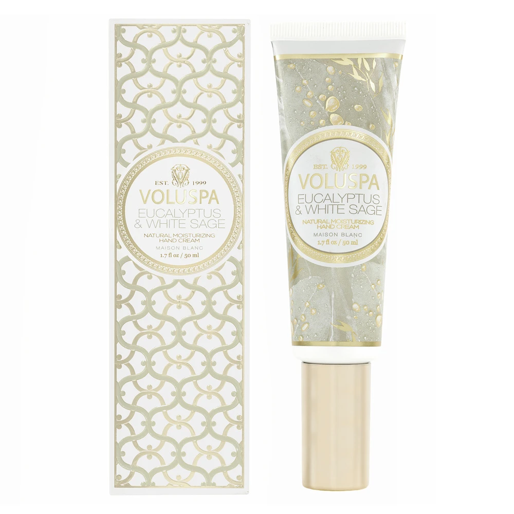 Voluspa EUCALYPTUS WHITE SAGE HANDCREAM 1 Voluspa EUCALYPTUS WHITE SAGE HANDCREAM