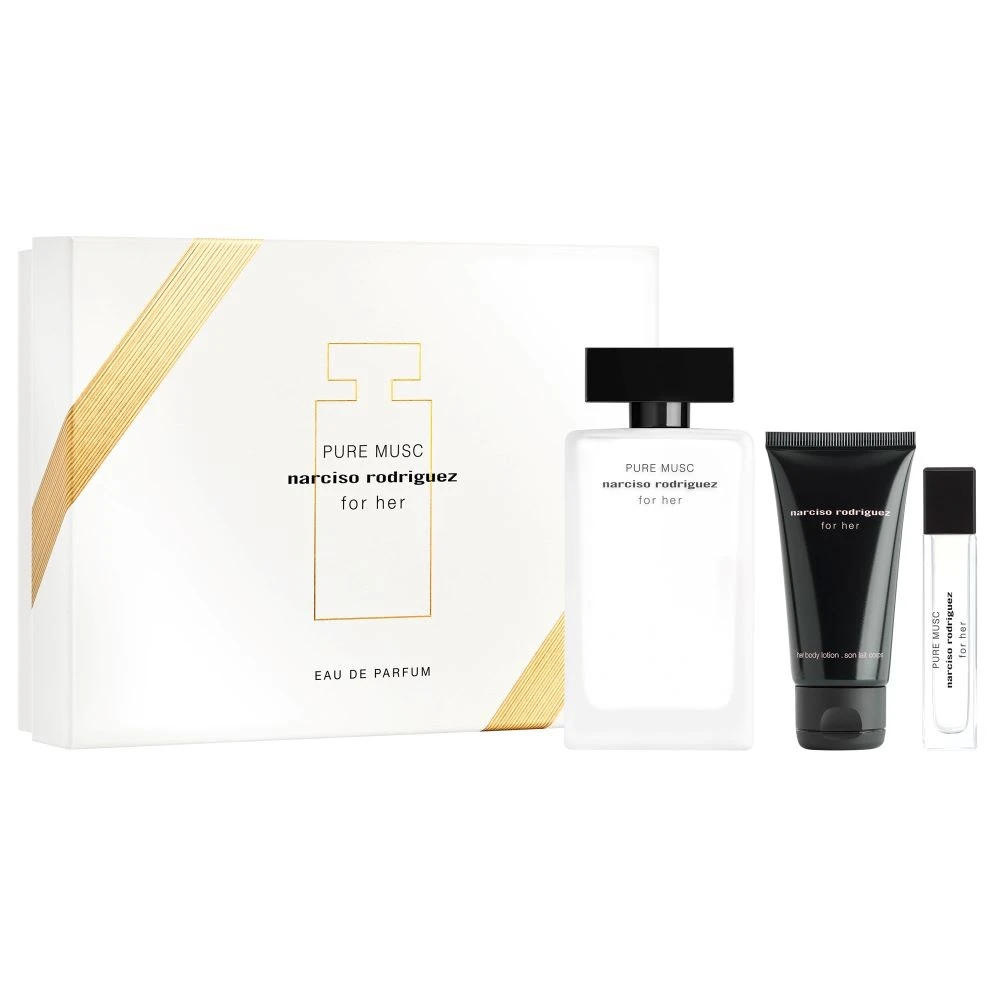 Narciso Rodriguez Coffret For Her Pure Musc 1 Narciso Rodriguez Coffret For Her Pure Musc