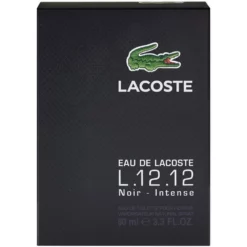 Lacoste L.12.12 Homme Noir Eau De Toilette Spray -France Cadeau Soldes 2024 724824 lacoste noir eau de toilette spray parfum autre3 1000x1000 1