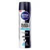 NIVEA Men Black & White Active, Hommes, Anti-transpirant, Déodorant Spray, Spray,