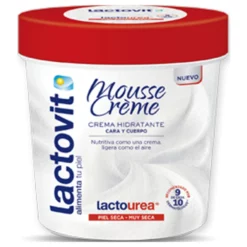 Lactovit Mousse Créme Lactourea 250 Ml, Crème, Hydratant, Protection, Peau Sèche,